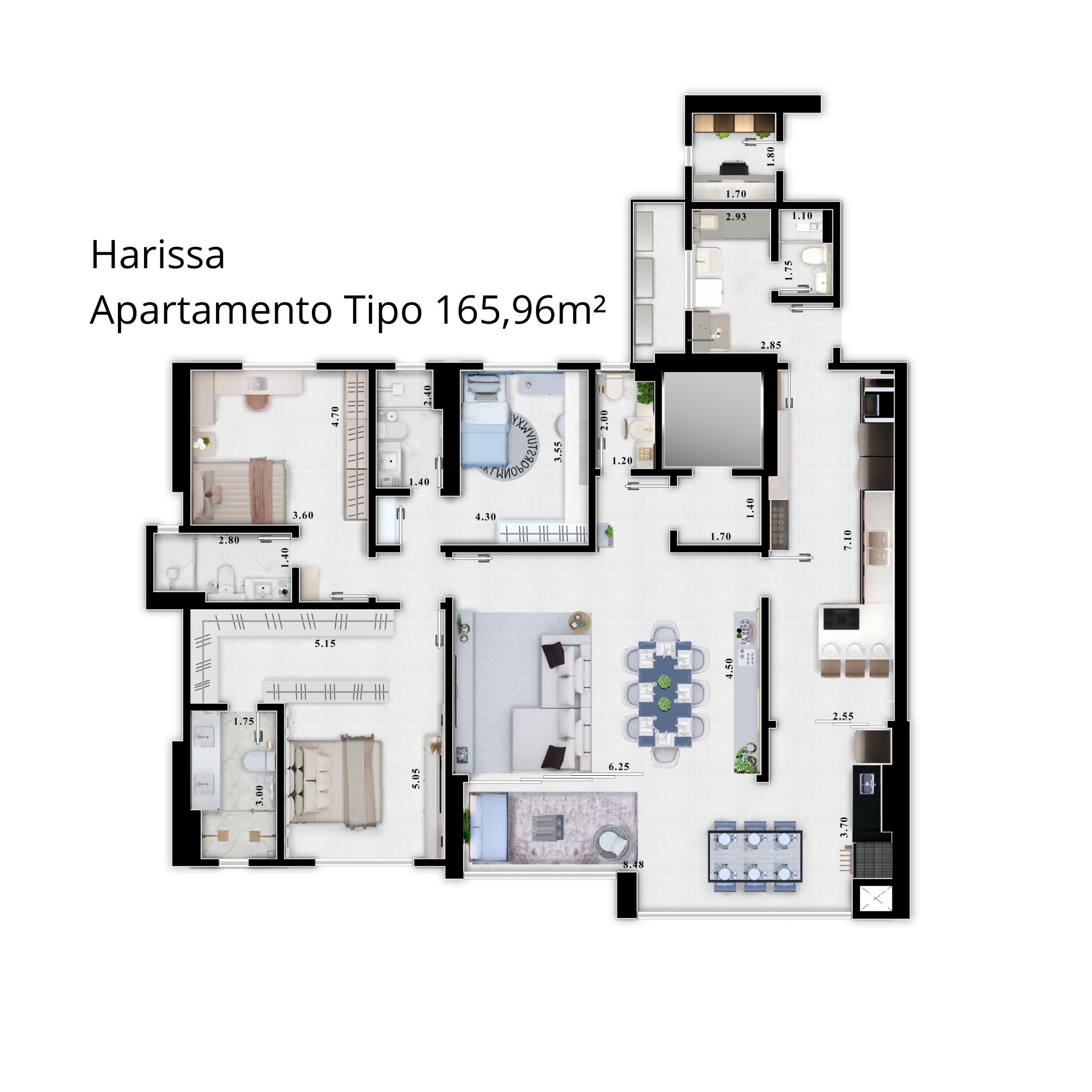 Harissa · Apartamento 165,96 m2