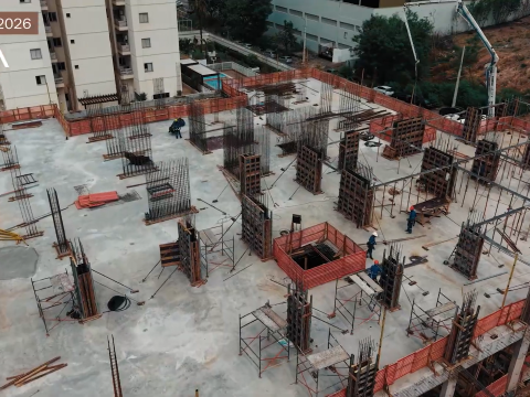 Evolução da obra AYA Comfort Home | Setembro 2026